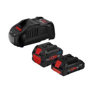 BOSCH - Σετ 2 Μπαταρίων ProCORE 18V (1x8.0Ah) και (1x4.0Ah) με Φορτιστή GAL 1880 CV 1600A01BA8 BOSCH - Σετ 2 Μπαταρίων ProCORE 18V (1x8.0Ah) και (1x4.0Ah) με Φορτιστή GAL 1880 CV 1600A01BA8