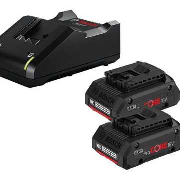 Bosch Σετ Φορτιστή GAL 18V-40 και 2 Μπαταριών ProCORE 18V 4.0Ah 1600A01BA3 Bosch Σετ Φορτιστή GAL 18V-40 και 2 Μπαταριών ProCORE 18V 4.0Ah 1600A01BA3