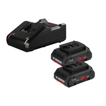Bosch Σετ Φορτιστή GAL 18V-40 και 2 Μπαταριών ProCORE 18V 4.0Ah 1600A01BA3 Bosch Σετ Φορτιστή GAL 18V-40 και 2 Μπαταριών ProCORE 18V 4.0Ah 1600A01BA3