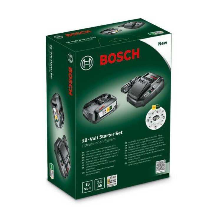 BOSCH - Σετ 1 Μπαταρίας 18V Starter Set 2.5 Ah με Φορτιστή Power 4All-1600A00K1P
