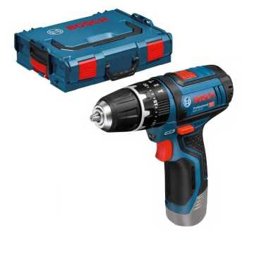 BOSCH GSB 12V-15 Professional - Κρουστικό δραπανοκατσάβιδο μπαταρίας (Solo) - L-Boxx 06019B690E BOSCH GSB 12V-15 Professional - Κρουστικό δραπανοκατσάβιδο μπαταρίας (Solo) - L-Boxx 06019B690E