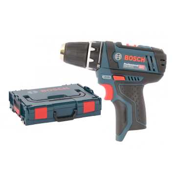 BOSCH GSR 12V-15 Δραπανοκατσάβιδο Μπαταρίας Professional (Solo)-L-Boxx-060186810D BOSCH GSR 12V-15 Δραπανοκατσάβιδο Μπαταρίας Professional (Solo)-L-Boxx-060186810D