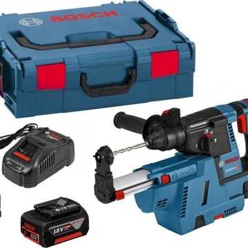 BOSCH - GBH 18V-26 F Περιστροφικό Πιστολέτο Μπαταρίας Professional σε L-Boxx (2x5.0Ah και 1x8.0Ah)-0615990K7Z BOSCH - GBH 18V-26 F Περιστροφικό Πιστολέτο Μπαταρίας Professional σε L-Boxx (2x5.0Ah και 1x8.0Ah)-0615990K7Z