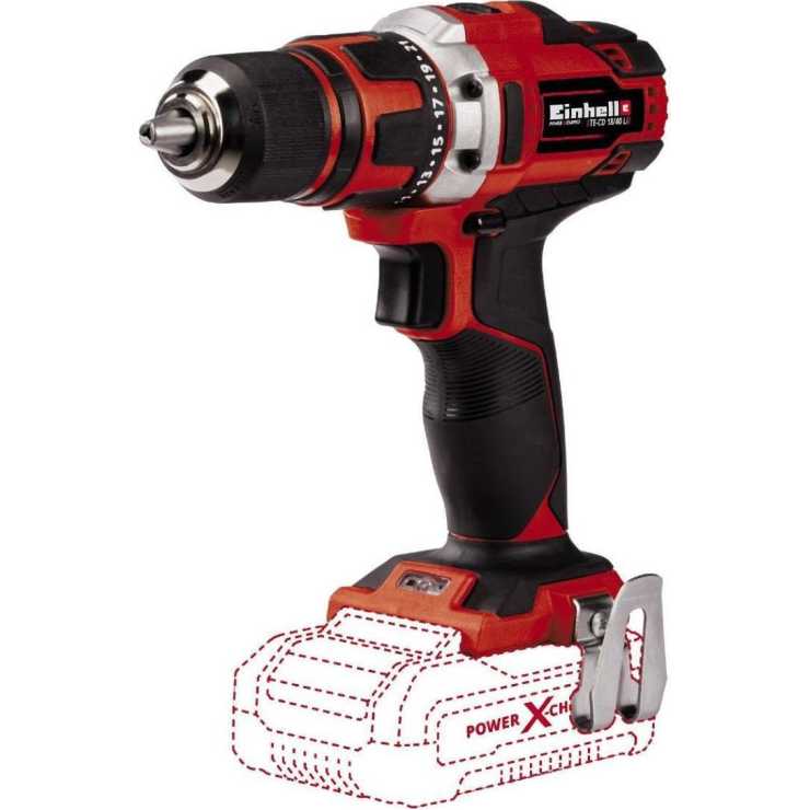 EINHELL TC-CD18/40 Li ΔΡΑΠΑΝΟΚΑΤΣΑΒΙΔΟ ΜΠΑΤΑΡΙΑΣ 18V SOLO 4513925 