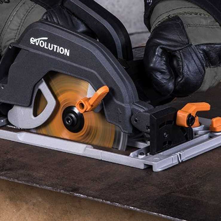 EVOLUTION Δισκοπρίονο Πολλαπλών Χρήσεων 1600W R185CCSX Combo 17.0257