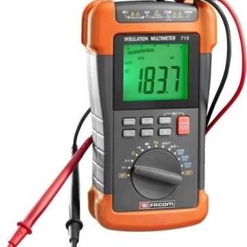 FACOM ΠΟΛΥΜΕΤΡΟ ΜΕΓΚΕΡ ΚΑΙ ΣΥΣΚΕΥΗ ΔΟΚΙΜΗΣ ΜΟΝΩΣΗΣ 715PB