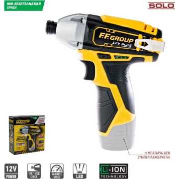 FF Group CID12V/80 PLUS ΠΑΛΜΙΚΟ ΚΑΤΣΑΒΙΔΙ ΜΠΑΤΑΡΙΑΣ (SOLO) 41308  FF Group CID12V/80 PLUS ΠΑΛΜΙΚΟ ΚΑΤΣΑΒΙΔΙ ΜΠΑΤΑΡΙΑΣ (SOLO) 41308