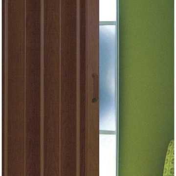 Inox Kiss Πόρτα PVC 91x220cm Χρώμα καφέ Σκούρο DO400