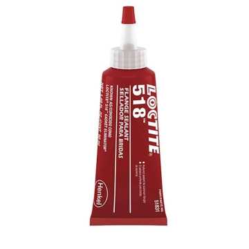 LOCTITE 518 50ml Αναεροβικό, για κατεργασμένες, άκαμπτες μεταλλικές φλάντζες  LOCTITE 518 50ml Αναεροβικό, για κατεργασμένες, άκαμπτες μεταλλικές φλάντζες