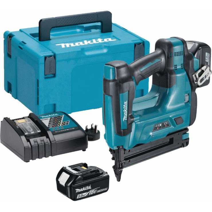 MAKITA ΚΑΡΦΩΤΙΚΟ ΜΠΑΤΑΡΙΑΣ 18V + 2 ΜΠΑΤΑΡΙΕΣ + ΦΟΡΤΙΣΤΗΣ DBN500RTJ 