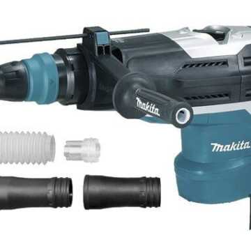 MAKITA Κρουστικό Περιστροφικό Πιστολέτο με AVT 1510W / 52mm με Κιτ Συλλογής Σκόνης HR5212CV  MAKITA Κρουστικό Περιστροφικό Πιστολέτο με AVT 1510W / 52mm με Κιτ Συλλογής Σκόνης HR5212CV