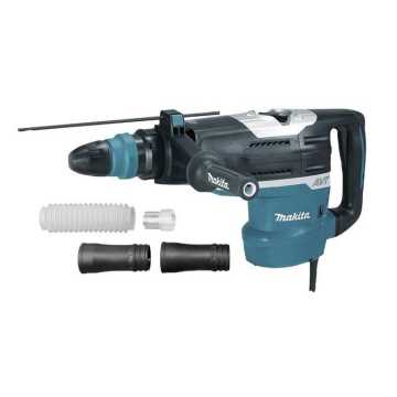 MAKITA Κρουστικό Περιστροφικό Πιστολέτο με AVT 1510W / 52mm με Κιτ Συλλογής Σκόνης HR5212CV  MAKITA Κρουστικό Περιστροφικό Πιστολέτο με AVT 1510W / 52mm με Κιτ Συλλογής Σκόνης HR5212CV