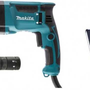 MAKITA ΠΝΕΥΜΑΤΙΚΟ ΣΚΑΠΤΙΚΟ SDS-PLUS 3 ΛΕΙΤΟΥΡΓΙΩΝ HR2630TX12 MAKITA ΠΝΕΥΜΑΤΙΚΟ ΣΚΑΠΤΙΚΟ SDS-PLUS 3 ΛΕΙΤΟΥΡΓΙΩΝ HR2630TX12
