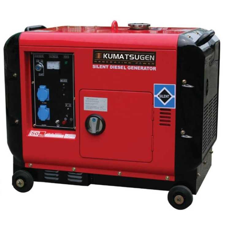 Kumatsugen -  GP8000MA Γεννήτρια πετρελαίου με μίζα AVR-003809