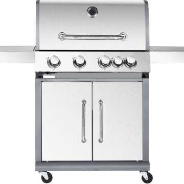 BORMANN BBQ5050 Ψησταριά Υγραερίου Inox με Μαντεμένια Σχάρα 4+1 Εστίες 033240 BORMANN BBQ5050 Ψησταριά Υγραερίου Inox με Μαντεμένια Σχάρα 4+1 Εστίες 033240
