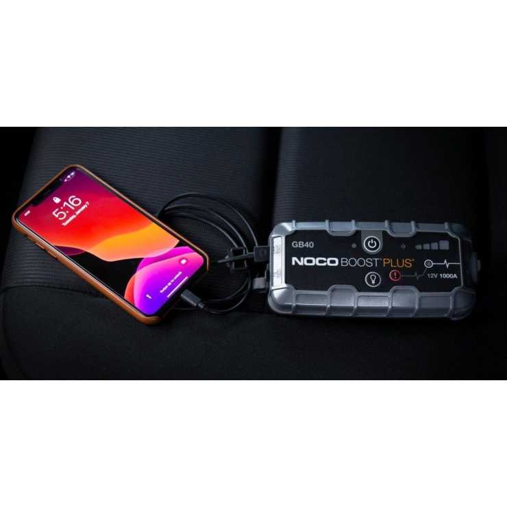 NOCO Εκκινητής λιθίου NOCO Boost Plus UltraSafe 1000A GB40
