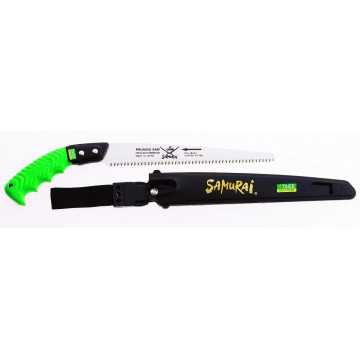 SAMURAI Χειροπρίονο Σταθερό με Ευθεία Λάμα Λεπτής Οδόντωσης 24 cm και θήκη ζώνης BGS-240-SH
