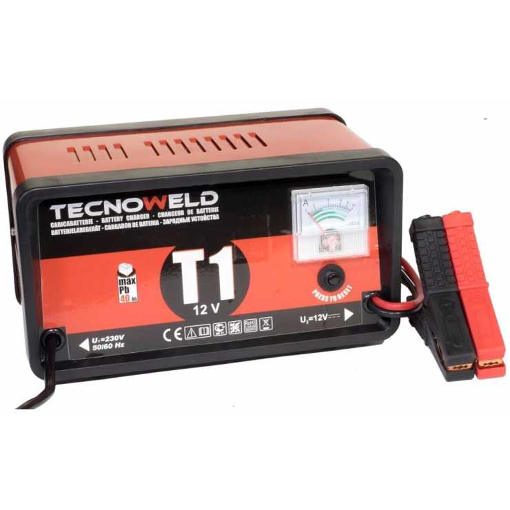 TECNOWELD Φορτιστής για μπαταρίες 12V - 24V-71206