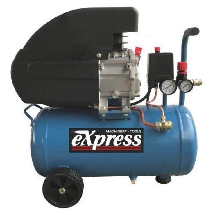 EXPRESS Αεροσυμπιεστής Μονομπλόκ 2.0HP / 24Lt 40133