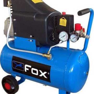 FOX Αεροσυμπιεστης Μονομπλοκ Ψύξη με Λάδι 2hp FL24/2