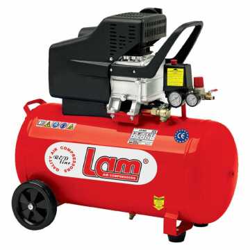 Lam Μονοφασικό Κομπρεσέρ Αέρος με Ισχύ 2.5hp και Αεροφυλάκιο 50lt LR 50/2.5  Lam Μονοφασικό Κομπρεσέρ Αέρος με Ισχύ 2.5hp και Αεροφυλάκιο 50lt LR 50/2.5