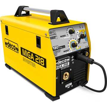 DECA Ηλεκτροκόλληση Inverter Πολλαπλών Λειτουργιών MIGA 218 DECA Ηλεκτροκόλληση Inverter Πολλαπλών Λειτουργιών MIGA 218