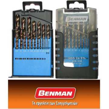 BENMAN Σετ τρυπάνια κοβαλτίου 74677 BENMAN Σετ τρυπάνια κοβαλτίου 74677
