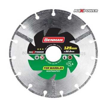 Benman Διαμαντόδισκος Μαρμάρου Maxpower 125mm 74471 Benman Διαμαντόδισκος Μαρμάρου Maxpower 125mm 74471