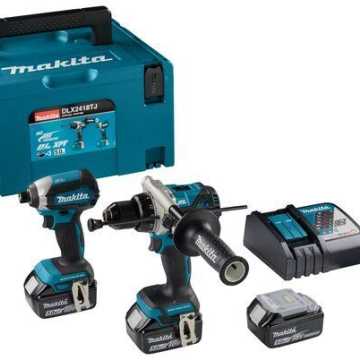 MAKITA DLX2418TJ ΣΕΤ 18V/5.0Ah DHP486+DTD153+3xBL1850B+DC18RC+MAKPAC  