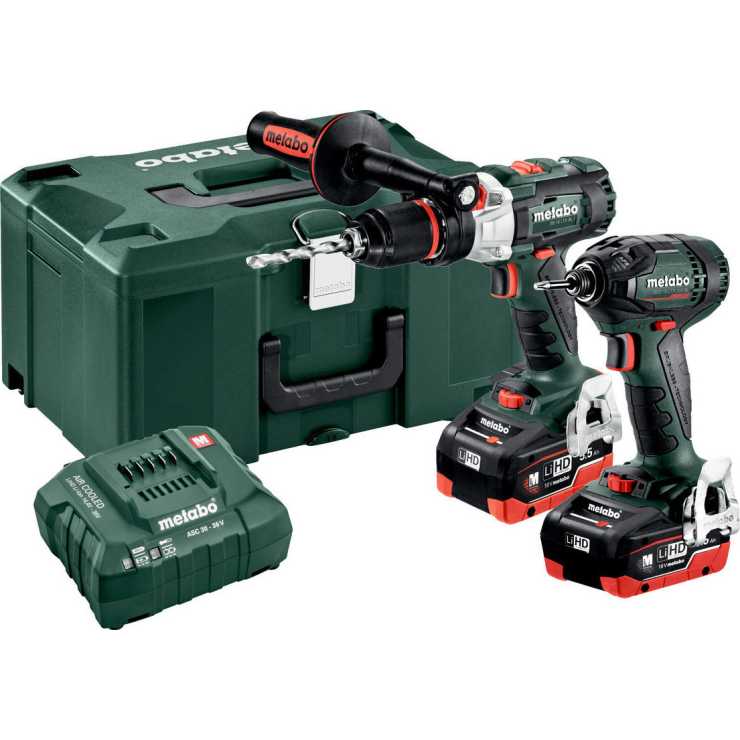 Metabo Σετ μπαταρίας Brushless Combo Set 2.1.15 18 V BL LiHD SB 18 LTX BL ISSD 18 LXT 200 BL 68512700