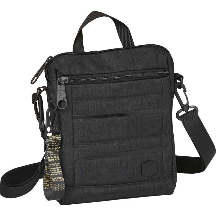 CAT Ανδρική Τσάντα Ώμου-Χιαστί σε Μαύρο χρώμα 84029