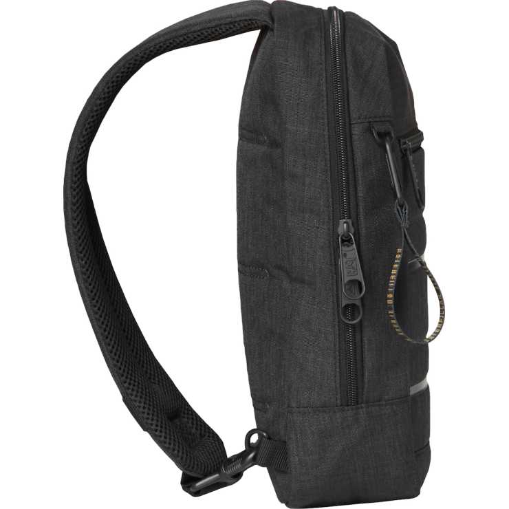 CAT Ανδρική Τσάντα Ώμου Χιαστί σε Μαύρο χρώμα 84030