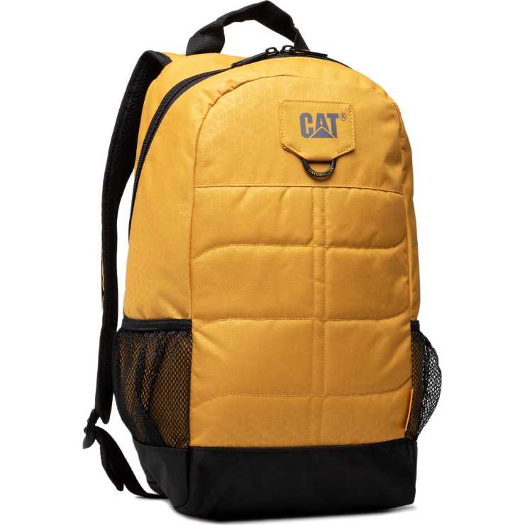 CAT Benji Ανδρικό Υφασμάτινο Σακίδιο Πλάτης Κίτρινο 84056