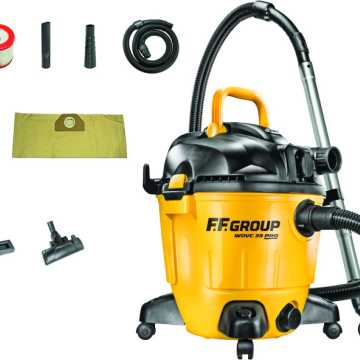 FF-Group Σκούπα Ηλεκτρική Υγρών και Στερεών WDVC 35 Pro 35L 1200W 43502  FF-Group Σκούπα Ηλεκτρική Υγρών και Στερεών WDVC 35 Pro 35L 1200W 43502