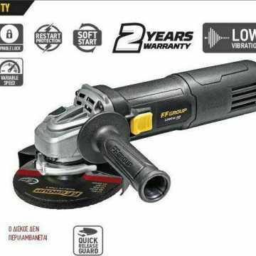 FF GROUP AG 125/1200E HD ΓΩΝΙΑΚΟΣ ΤΡΟΧΟΣ Φ125 1200W 45589 FF GROUP AG 125/1200E HD ΓΩΝΙΑΚΟΣ ΤΡΟΧΟΣ Φ125 1200W 45589