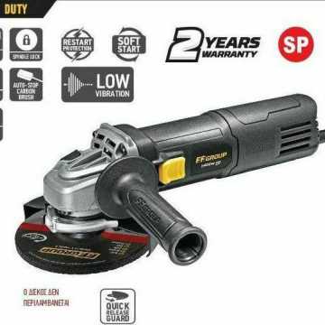 FF GROUP AG 125/1400C HD ΓΩΝΙΑΚΟΣ ΤΡΟΧΟΣ Φ125 1400W 45590 FF GROUP AG 125/1400C HD ΓΩΝΙΑΚΟΣ ΤΡΟΧΟΣ Φ125 1400W 45590