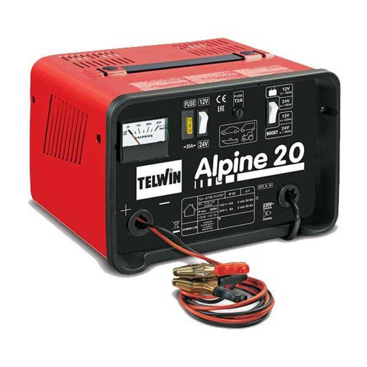 TELWIN ΦΟΡΤΙΣΤΗΣ ΜΠΑΤΑΡΙΑΣ ALPINE 20 BOOST 807546