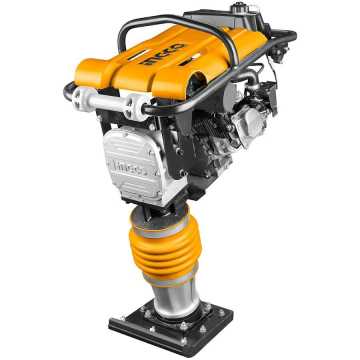 Ingco Βενζινοκίνητος Συμπιεστής Εδάφους - Δονητής Εδάφους GRT75-2E