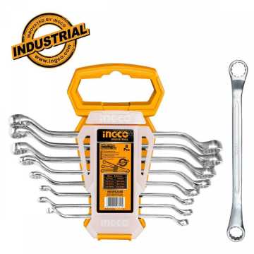 Ingco Επαγγελματικό Σετ 8 τεμ. Πολύγωνα 6-22mm HKSPA3088