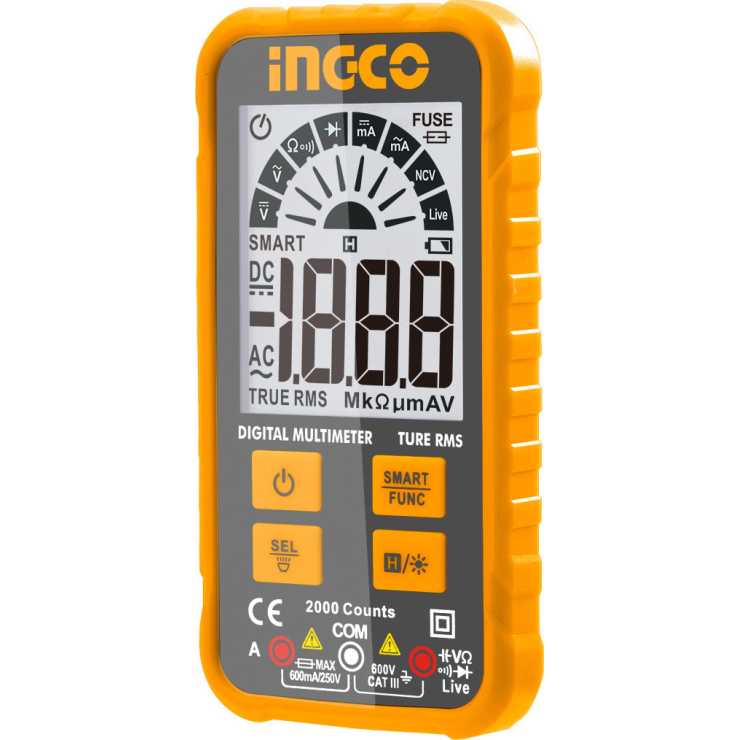 Ingco Ψηφιακό Πολύμετρο DM6001