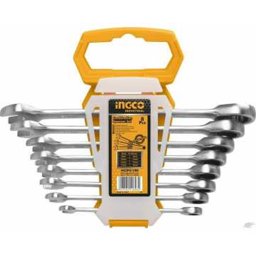 Ingco Σετ Γερμανοπολύγωνα Καστάνιας 8τμχ HKSPAR1082