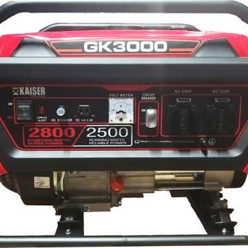 Kaiser Γεννήτρια Βενζίνης (Τετράχρονη) GK3000 Kaiser Γεννήτρια Βενζίνης (Τετράχρονη) GK3000