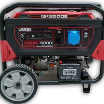Kaiser Γεννήτρια Βενζίνης (Τετράχρονη) με Ρόδες 5.5kVA GK6500
