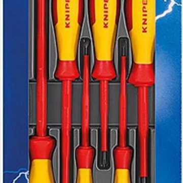 Knipex Σετ Κατσαβίδια 6τμχ 002012V01 Knipex Σετ Κατσαβίδια 6τμχ 002012V01