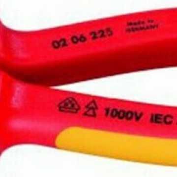 Knipex Πένσα Ίσια Ηλεκτρολόγου Μήκους 225mm 0206225