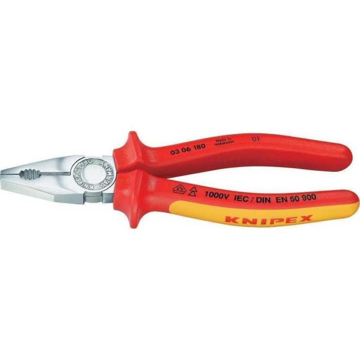 Knipex Πένσα 1000V 180mm 0306180