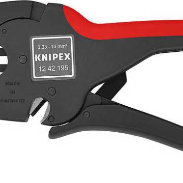 Knipex Αυτόματος Απογυμνωτής Καλωδίων με Κόφτη και Μήκος 195mm 1242195