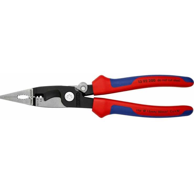 Knipex Μυτοτσίμπιδο Ίσιο Ηλεκτρολόγου Μήκους 200mm 1392200