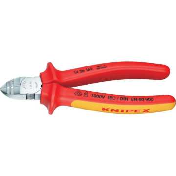 Knipex Πλαγιοκόφτης Πλάγιο Ηλεκτρολόγου Μήκους 160mm 1426160