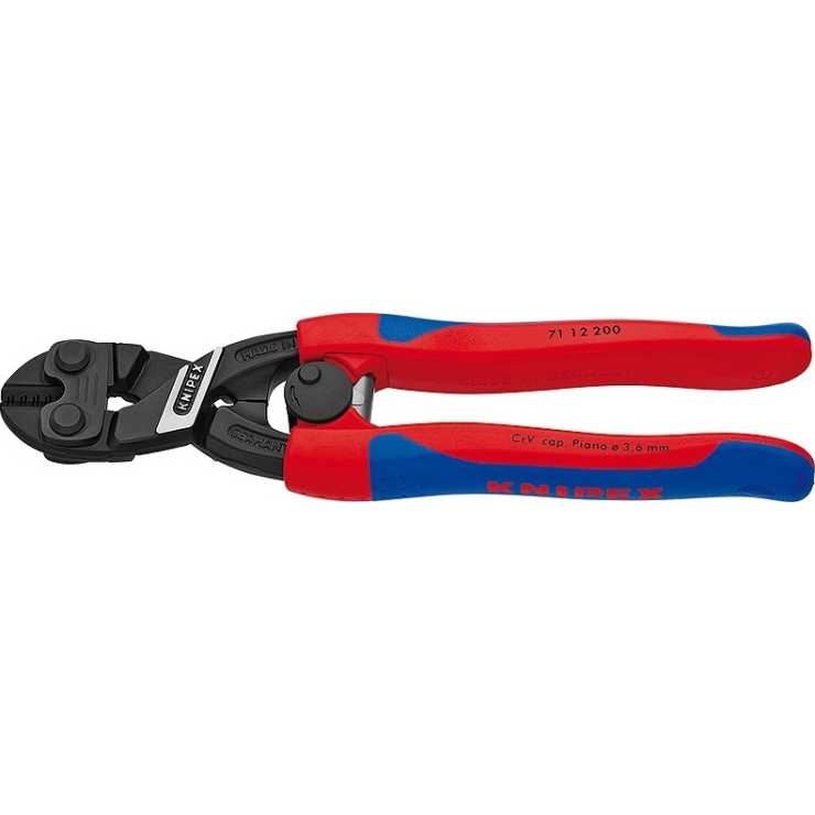 KNIPEX ΠΛΑΓΙΟΚΟΦΤΗΣ "Cobolt" ΜΕ ΜΟΝΩΣΗ ΚΑΙ ΕΛΑΤΗΡΙΟ 7112200